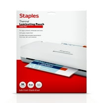 Staples Matte Thermal Laminating Pouch Letter Size 3 Mil 50/Pack (ST63144)