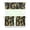 cfcl-1862, variant on Boho Vintage Curtains 24 Inch Short - 3 Panel Farmhouse Wildflower Set with Rustic Floral Design, Rod Pocket Kitchen