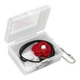 thumbnail image 2 of Cord,  Holder Red Flower Durable Material Easy Operation  For Travel For Work For Sport, 2 of 8