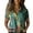 Green, variant on Womens Shirts Cotton Shirt Printed Fashion Down Shirts Casual Tops Short Sleeve Blouse Workout Tops