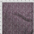 thumbnail image 3 of oneOone Cotton Silk Dark Magenta Fabric Animal Skin Sewing Material Print Fabric By The Yard 42 Inch Wide-RDW, 3 of 4