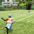 thumbnail image 5 of KFFKFF Folding Lacrosse Baseball Rebounder 3x4ft Volleyball Bounce Back Net Softball Bounce Pinchback Net Adjustable Angle Shooting Practice, 5 of 8