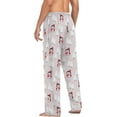 thumbnail image 6 of Blue Penguins Christmas Pajama Pants Mens Lounge Pants Casual Men Pajama Bottoms with Pockets Drawstring, 6 of 7