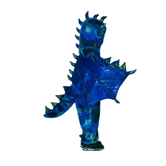 Halloween Infant Boys Blue & Green T-Rex Dinosaur Jumpsuit Costume 18-24M