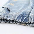 thumbnail image 6 of Baggy Jeans Kids Casual High Waisted Wide Leg Butterfly Print Pants Back To School Clothes Jean for Girls Size 3-14 Years, 6 of 9