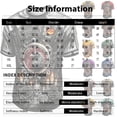 thumbnail image 2 of Dwelliawo Men's Halloween Costumes Short Sleeve Trendy T Shirt Crew Neck Ghost Graphic Spooky Fall Winter Pullover Khaki S, 2 of 3