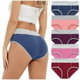thumbnail image 5 of Eashery Womens Underwear Solid Underwear Women Boxer Briefs Cotton Multicolor 2XL, 5 of 5