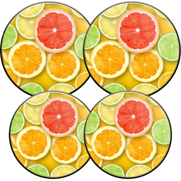 Gas Stove Burner Cover,Electric Stove Top Protector,Easy to Clean,Pattern of Citrus Fruit Slices