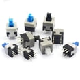 thumbnail image 4 of 10 piezas/lote de microinterruptores táctiles de 6 pines con bloqueo/desbloqueo automático de 5,8 x 5,8, 7 x 7, 8 x 8, 8,5 x 8,5 mm, 4 of 5