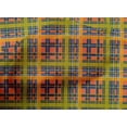 thumbnail image 4 of oneOone Cotton Poplin Dark Peach Fabric Madras Check Craft Projects Decor Fabric Printed By The Yard 56 Inch Wide, 4 of 4