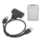 thumbnail image 5 of Cable adaptador SATA enchufable, Cable adaptador de disco duro Adaptador USB dual Caja de protección ABS Salida de alta intensidad, 5 of 8