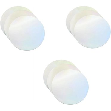 Wilton 12-Inch Iridescent Round Cake Boards, 9 Count