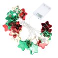 thumbnail image 2 of Weiweiguan 1pc Christmas Themed Star String Light Xmas Light Five Pointed Star Lamp Decor, 2 of 7