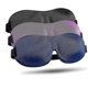 thumbnail image 1 of Paquete de 3 máscaras para dormir, contorneadas en 3D mejoradas, 100 % opacas para dormir con correa ajustable, cómodas y suaves vendas nocturnas para hombres y mujeres, 1 of 5