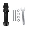 thumbnail image 1 of Heavy Duty Metal caña de Pescar Carrete Asiento Set Fisher Reemplazo DIY Accesorio Negro, 1 of 8