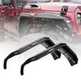 thumbnail image 3 of WOLFSTORM Front/Rear Fender Flares for 2007-2018 Jeep Wrangler JK Powder-Coated Steel Equipped with LED Turn Signal Lights & LED Side Marker Lights 4PCS(Front+Rear Fender Flares), 3 of 12