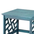 thumbnail image 4 of Open Box Four Seasons Courtyard 18" Distressed Hardwood Portland Patio Table, 4 of 5