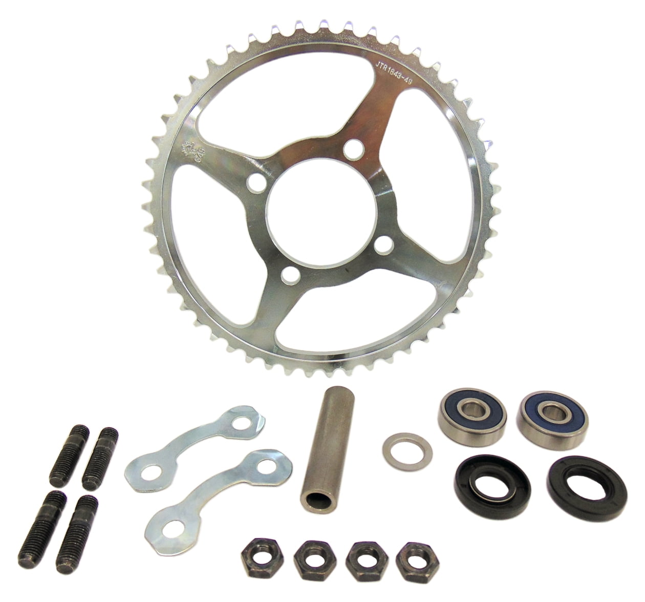 Rear 14" Wheel Conversion Kit Sprocket Bearings for Yamaha TTR125 0001