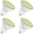 thumbnail image 1 of Mr11 Gu4 12v Led 4w Cool White 6000k, 120 35mm Mr11 35w Equivalent Halogen, Ac Dc 24v 12v Gu4 Led Recessed Spotlight For Camper Kitchen Furniture, Non, 1 of 5