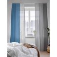 thumbnail image 6 of Sheer Curtains 2 Panels Set, Retro Farmhouse Blue and Gray Ombre Wood Grain Window Sheer Curtains for Living Room/Bedroom, Light Filtering Rod Pocket Voile Drapes, 52" W x 84" L, 6 of 7