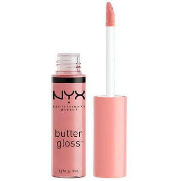 NYX Professional Makeup Butter Gloss, Creme Brulee 0.27 oz (Pack of 2)