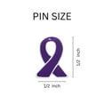 thumbnail image 3 of Lupus Awareness Purple Ribbon Lapel Pins, 3 of 3