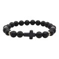 thumbnail image 5 of Birdeem Natural Stone Black Elastic Thread Bracelet Natural Stone Black Elastic Thread Bracelet, 5 of 5