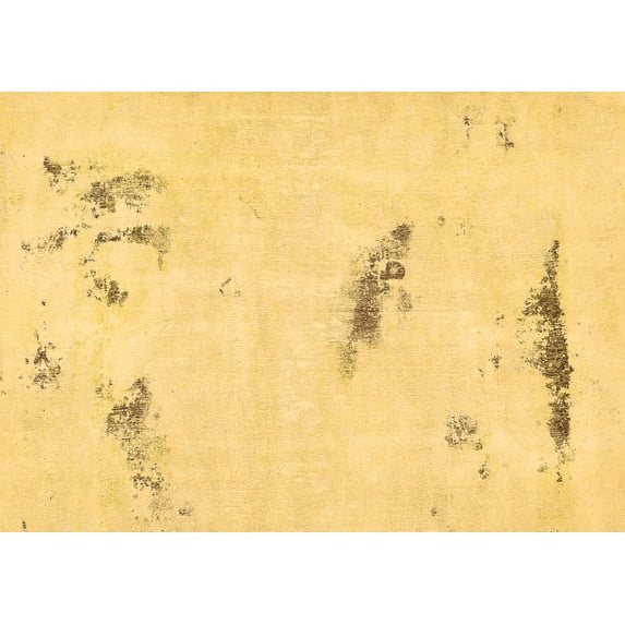 Ahgly Company Indoor Rectangle Abstract Brown Modern Area Rugs, 8' x 10'