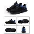thumbnail image 2 of Men's Fashionable Lightweight Breathable Safety Shoes Steel Toe Work Ankle Light Shoes, 2 of 3