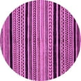 thumbnail image 1 of Ahgly Company Indoor Round Abstract Purple Modern Area Rugs, 8' Round, 1 of 4