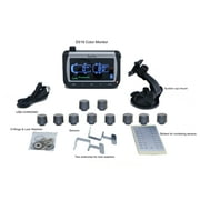 EEZTire-TPMS10 Real Time/24x7 Tire Pressure Monitoring System - Color Monitor   10 AT Sensors w/3-Year Warranty