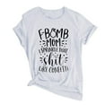 thumbnail image 1 of T-Shirt à Manches Courtes à Col Rond pour Femme, 1 of 6