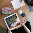 thumbnail image 3 of DIY Knitting Craft Cord for Beginners - Bulky Soft Roving Thread for Finger Knitting Projects and Scarf Making, 3 of 4