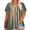 Green, variant on FAHXNVB Women's Loose Fit Cotton T-Shirts Plus Size Retro Style Graphic Print V-Neck Short Sleeve Breathable Tees Tops Fashion Casual Comfy Shirts,XXXXXL,Black 1