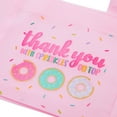 thumbnail image 5 of BLUE PANDA Donut Goodie Bags - 6.5 x 7 x 2 In, Pink, Pack of 24 - Party Favor Bags for Girls' Birthday, Donut Party Favors, & Baby Shower, 5 of 10