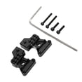 thumbnail image 2 of Aluminum Rear Shock Tower, Rear  Plate Simple Installation Porous Design Wide Applicability  For 1/24 RC Car For Axial SCX24 RC Car Black, 2 of 8