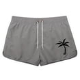 thumbnail image 3 of WILLBEST Pantalones Cortos Deportivos de Verano para Hombre, de Talla Grande, A La Moda, Informales, para Viajes, con Estampado de Cocoteros, para Playa, 3 of 3