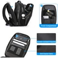 thumbnail image 2 of FENRUIEN 17.3-Inch Hard Shell Laptop Backpack,Anti-Theft Waterproof Business Travel Computer Backpack,Black Gaming Laptop Bag with USB Port for Men, 2 of 6
