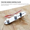thumbnail image 3 of DEEPCRAFF Musicians Electric Guitar Hardware Metal 1 Set, 3 of 8