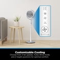 thumbnail image 4 of PELONIS Oscillating Pedestal Fan with Remote Standing Fan for Bedroom 3 Speeds 23 dB Ultra Quiet 80 ft Airflow, 4 of 10