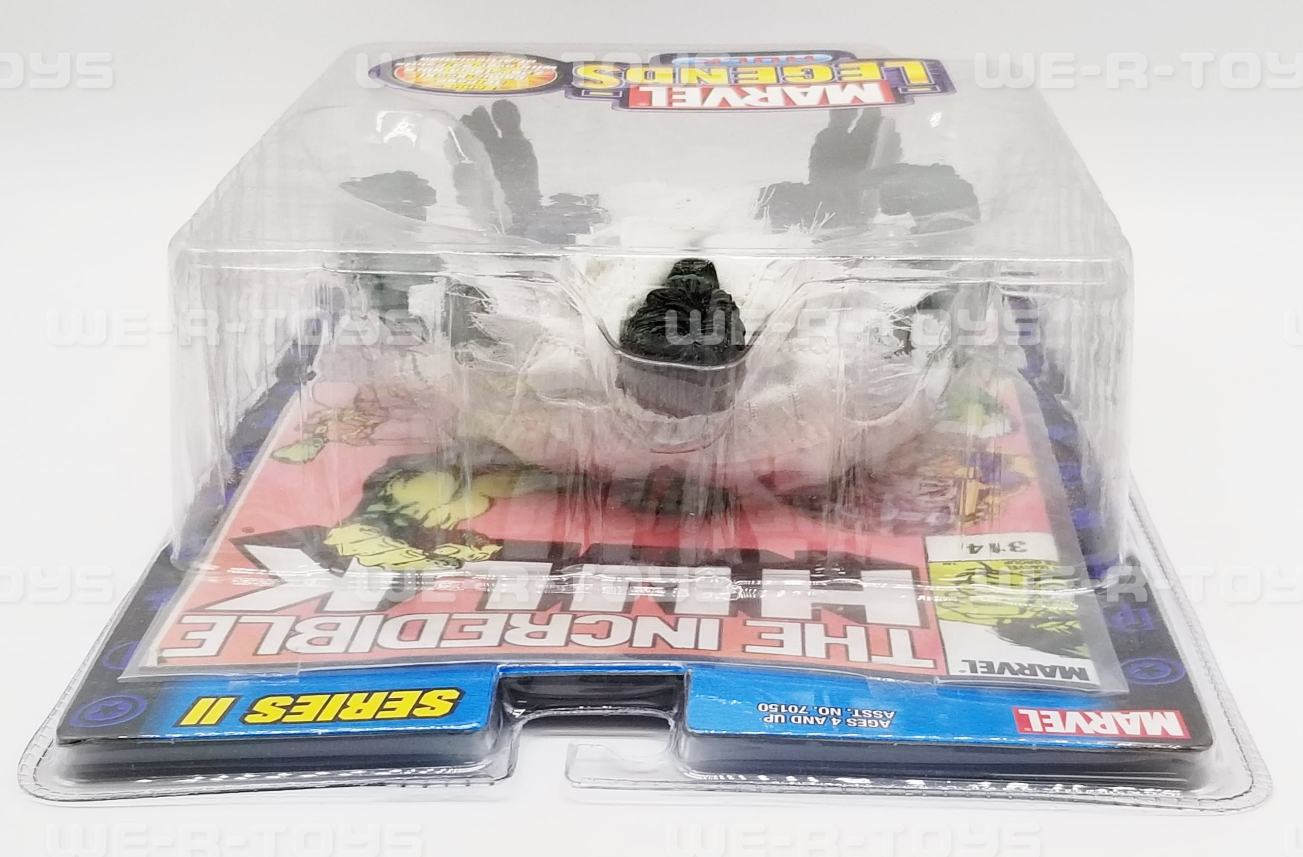 Nip Marvel Legends Hulk Series 2 Collectible Action Figure With Comic Book