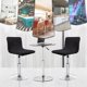 thumbnail image 4 of Funda para taburete de bar con respaldo impreso para comedor, taburete giratorio cuadrado, funda para asiento de silla, funda para altura de mostrador, respaldo medio bajo, 4 of 5