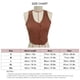 thumbnail image 1 of Camiseta sin mangas con botones en la parte delantera para mujer, camiseta sin mangas de punto acanalado para mujer, chaleco sin mangas de verano para mujer, tecnología de vanguardia, 1 of 3