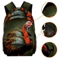 thumbnail image 3 of Lightweight Backpack Thanksgiving Turkey School Bag Travel Laptop Daypack for Men Women Casual Rucksack, 3 of 6