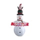 thumbnail image 5 of Muñeco de nieve inflable, accesorios inflables de Navidad, decoración navideña grande, muñeco de nieve inflable para Patio, vacaciones, Patio Muñeco de nieve de 24 m., 5 of 9