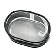 thumbnail image 3 of Tachiuwa Clear Figure Display Bag Portable Mini Doll Storage Bag for Mini Figure Doll Black L, 3 of 9