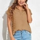 thumbnail image 4 of Blusa superior de la camisa de la rebeca del botón de la manga corta de la gasa del verano de la manera atractiva ocasional de las mujeres OAVQHLG3B Store lin121212, 4 of 4
