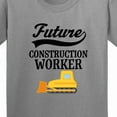 thumbnail image 4 of Inktastic Construction Worker Boys Future Youth T-Shirt, 4 of 5