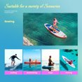 thumbnail image 3 of MCQ Inflatable Stand up Paddle Board Durable Advanced Material and Complete SUP Accessories Non-Slip Deck, ﻿Bule and Orange, 3 of 7