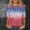 009 Pink, variant on Lpmadey Red White and Blue Shirts for Women Crew Neck 3/4 Sleeve Patriotic T shirts American Flag Graphic Tunic Tops